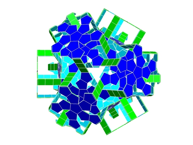 ROELOFS DODECAHEDRAL POLYKNOT 3 3D printable model by APC5
