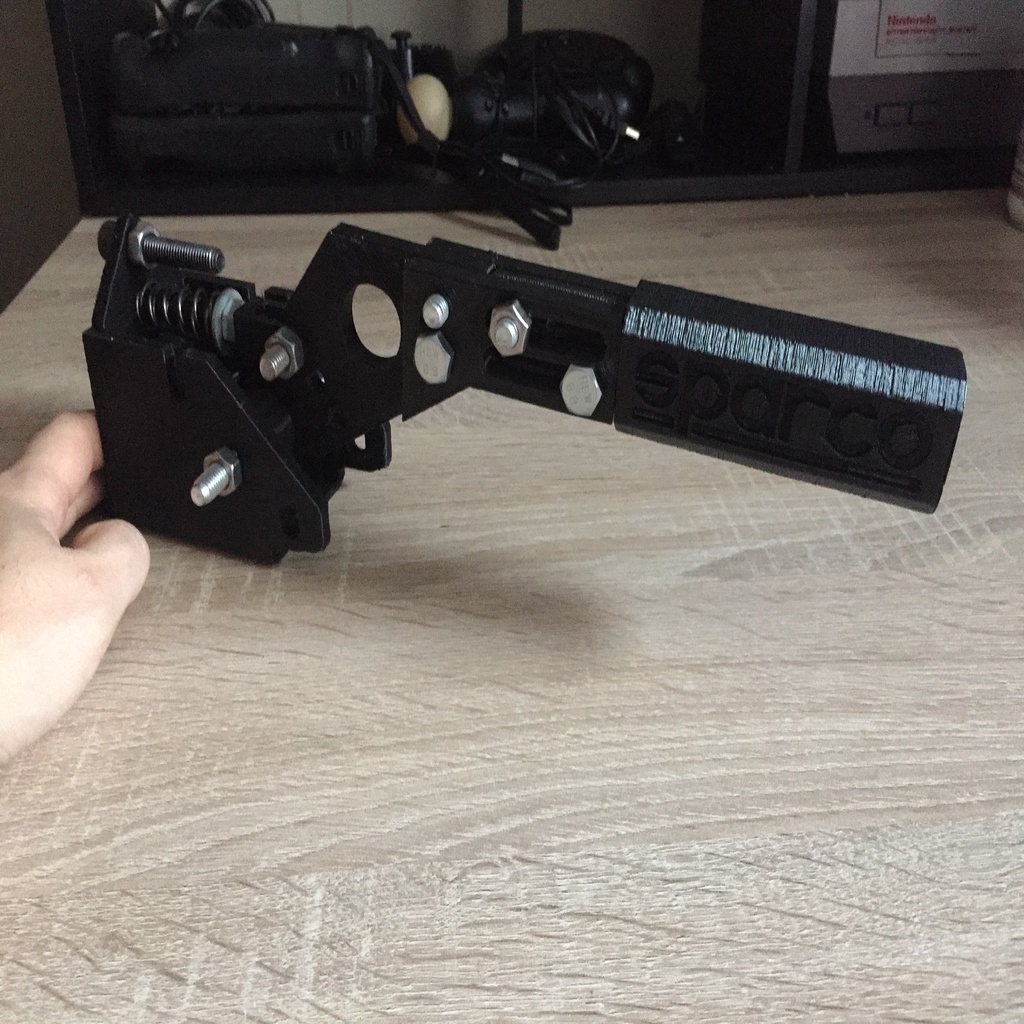 Aquilus DIY 3D Printed Handbrake Sim Racing
