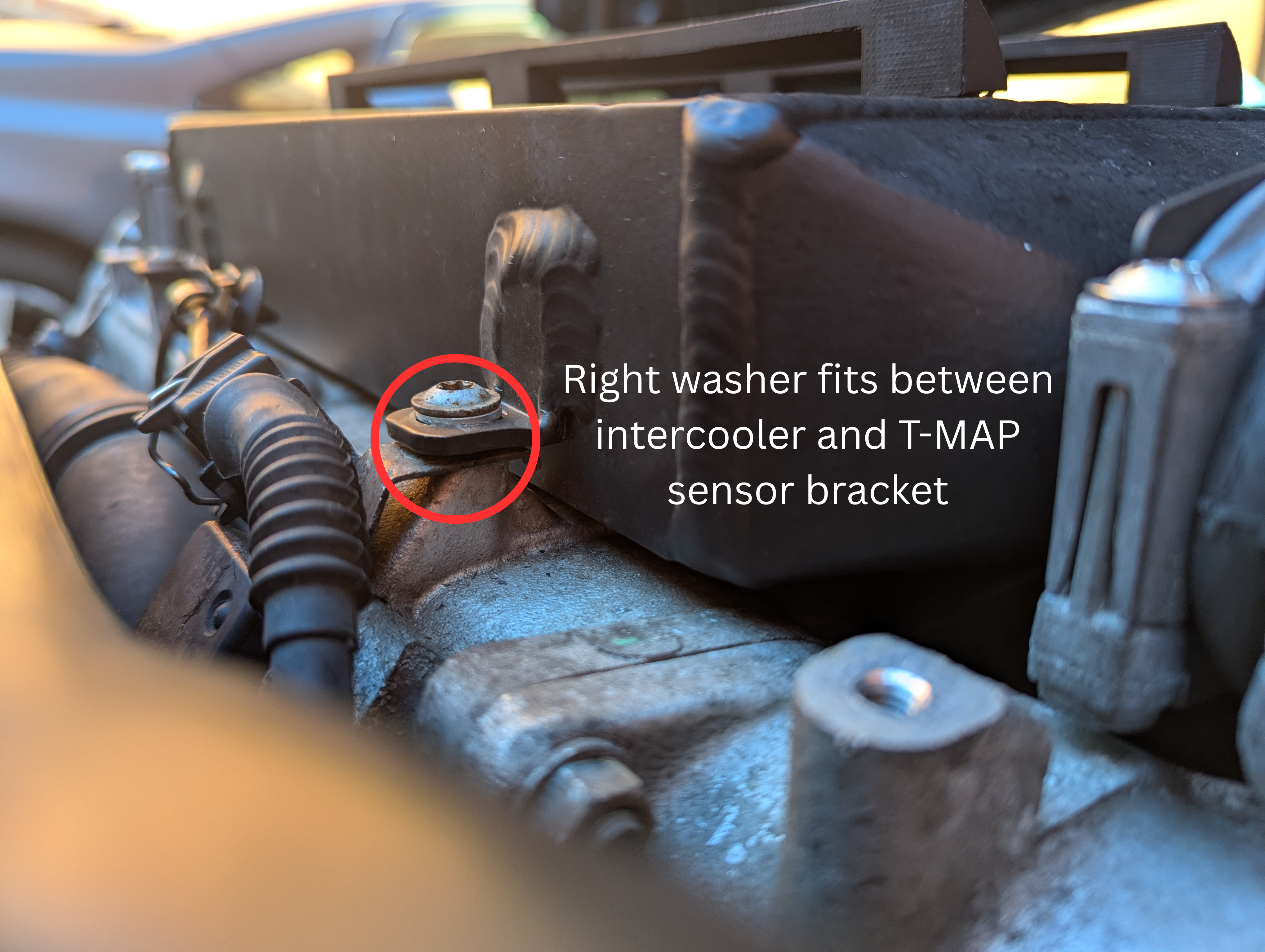 Mini R53 Aftermarket Intercooler TPU Washers