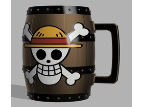 Mugiwara mug 3D model