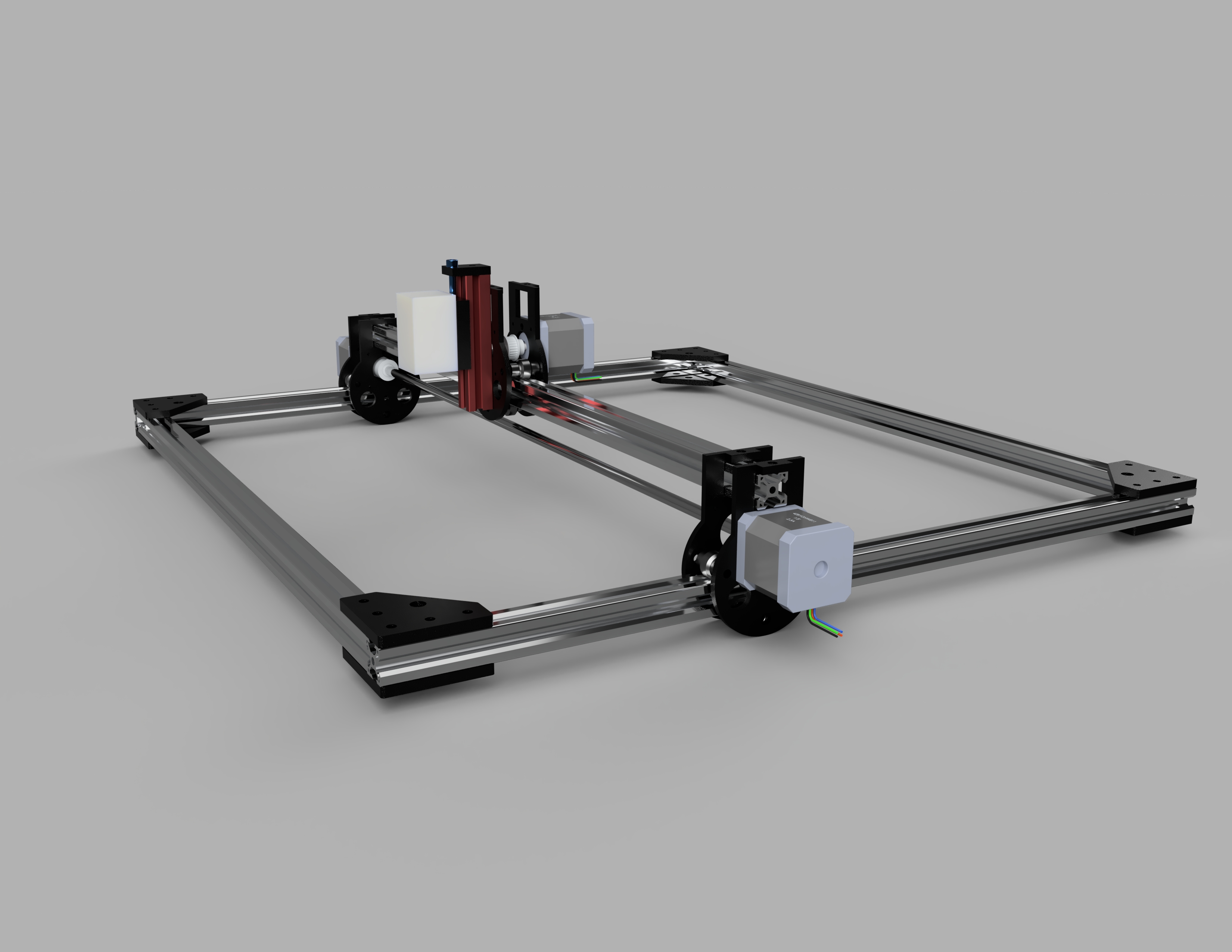 Simple XY laser engraver