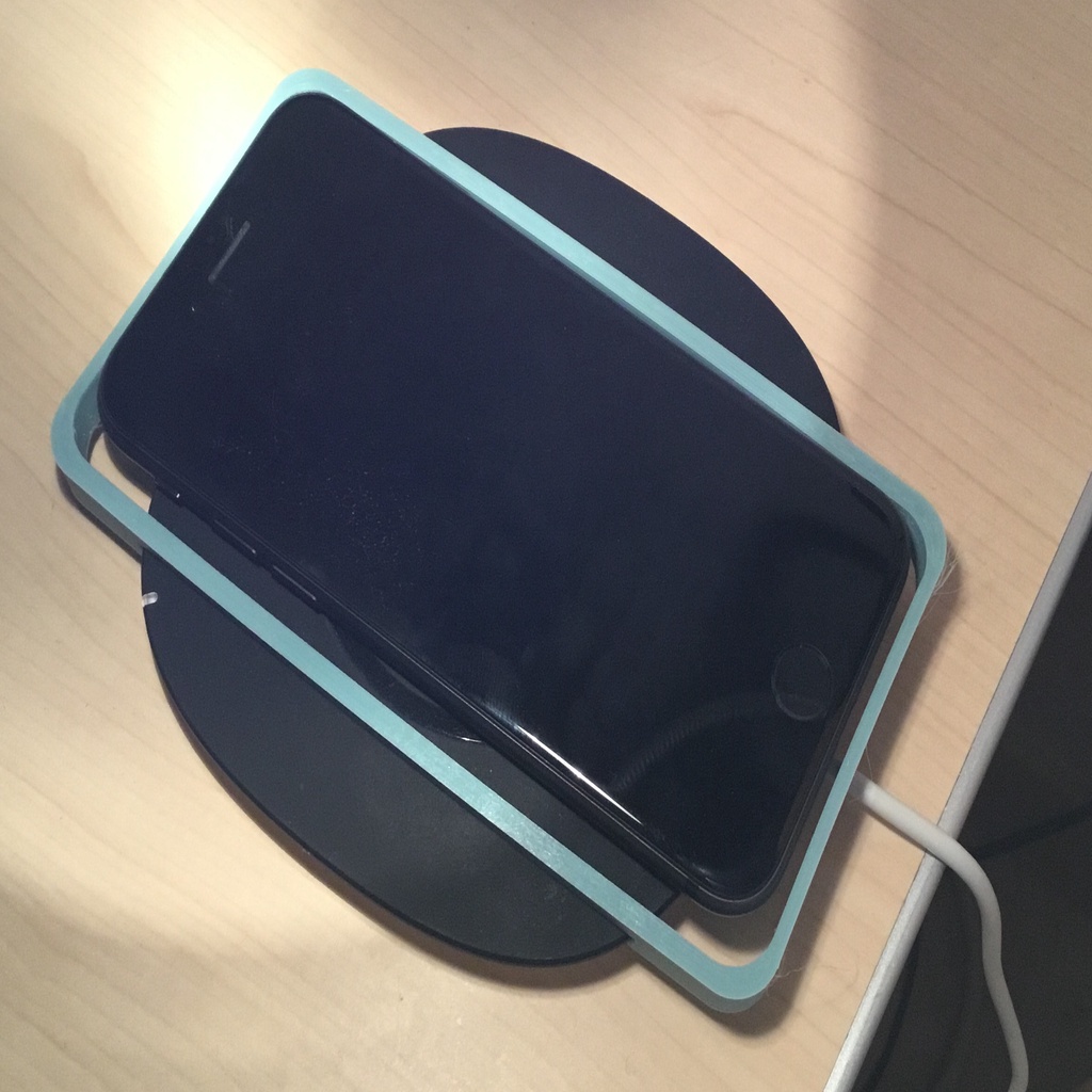 Wireless charger iPhone holder 