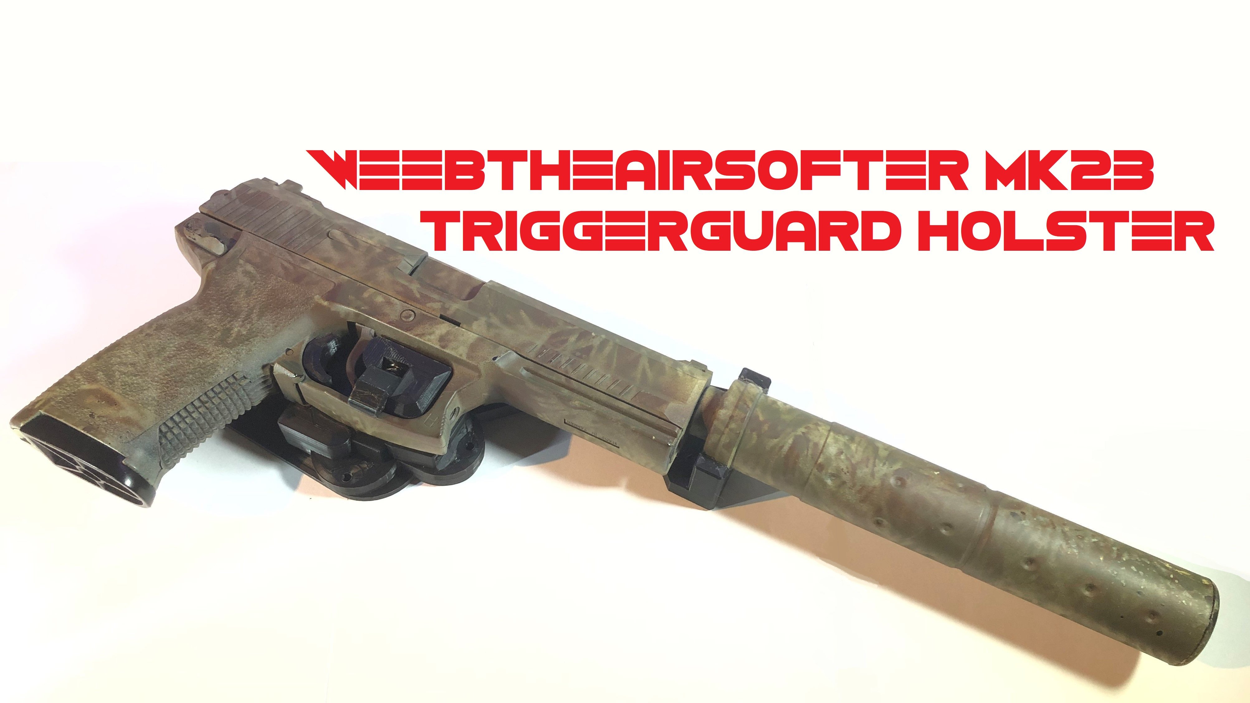 WeebTheAirsofter Mk23 triggerguard holster