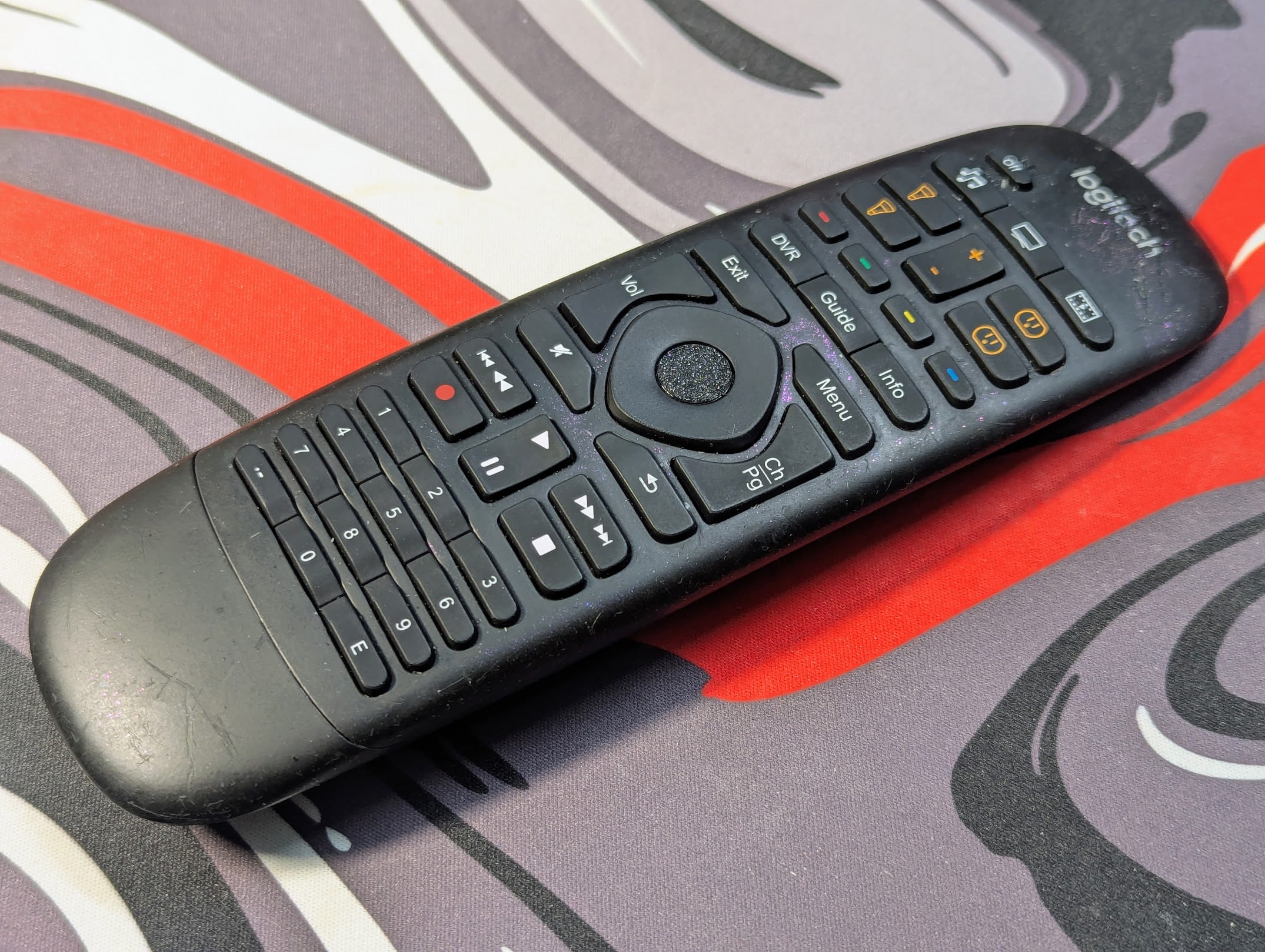 Logitech Harmony Companion Remote OK Button