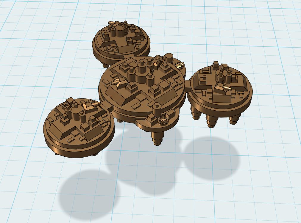 Space Combat Defense Platform