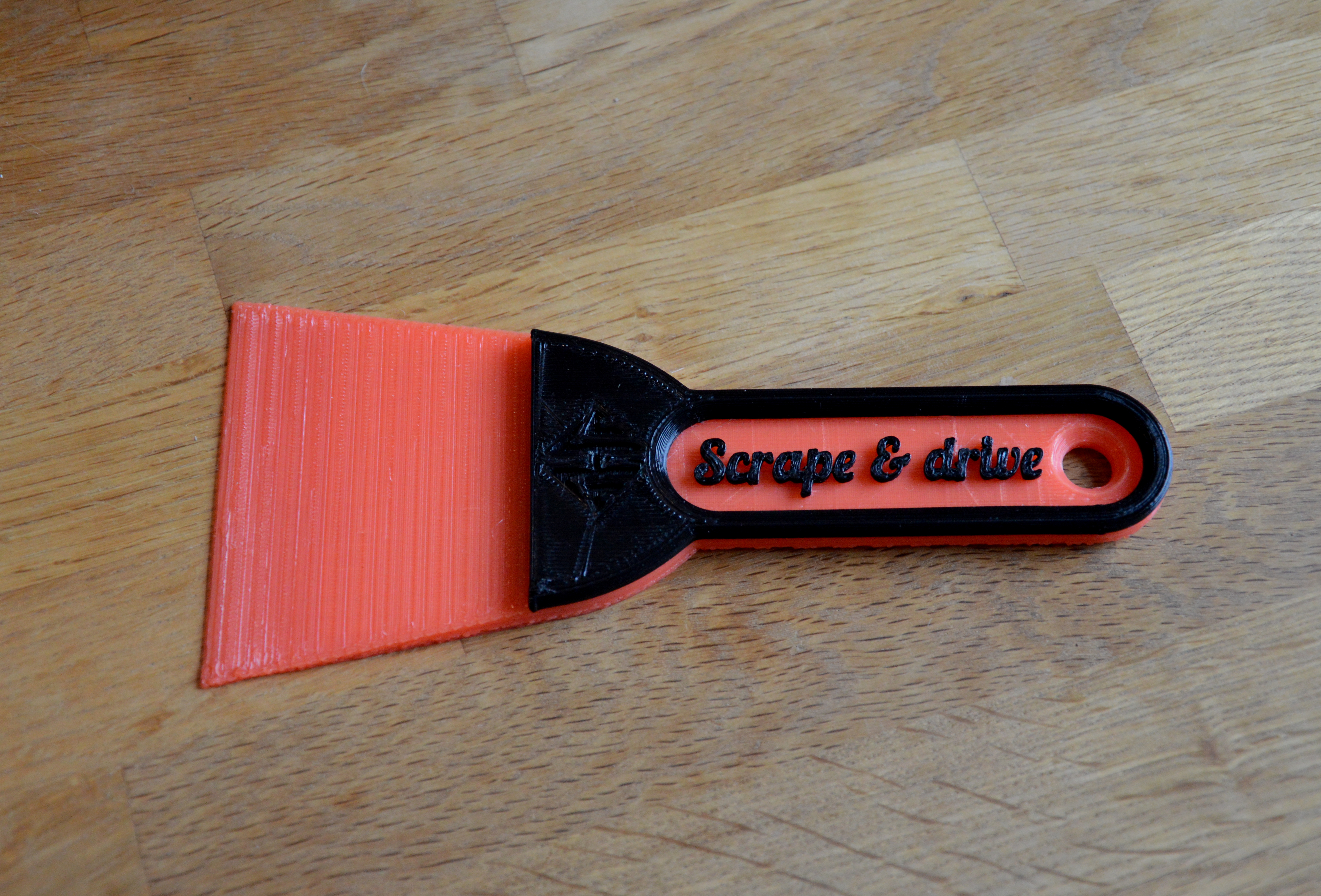 Customizable Ice scraper
