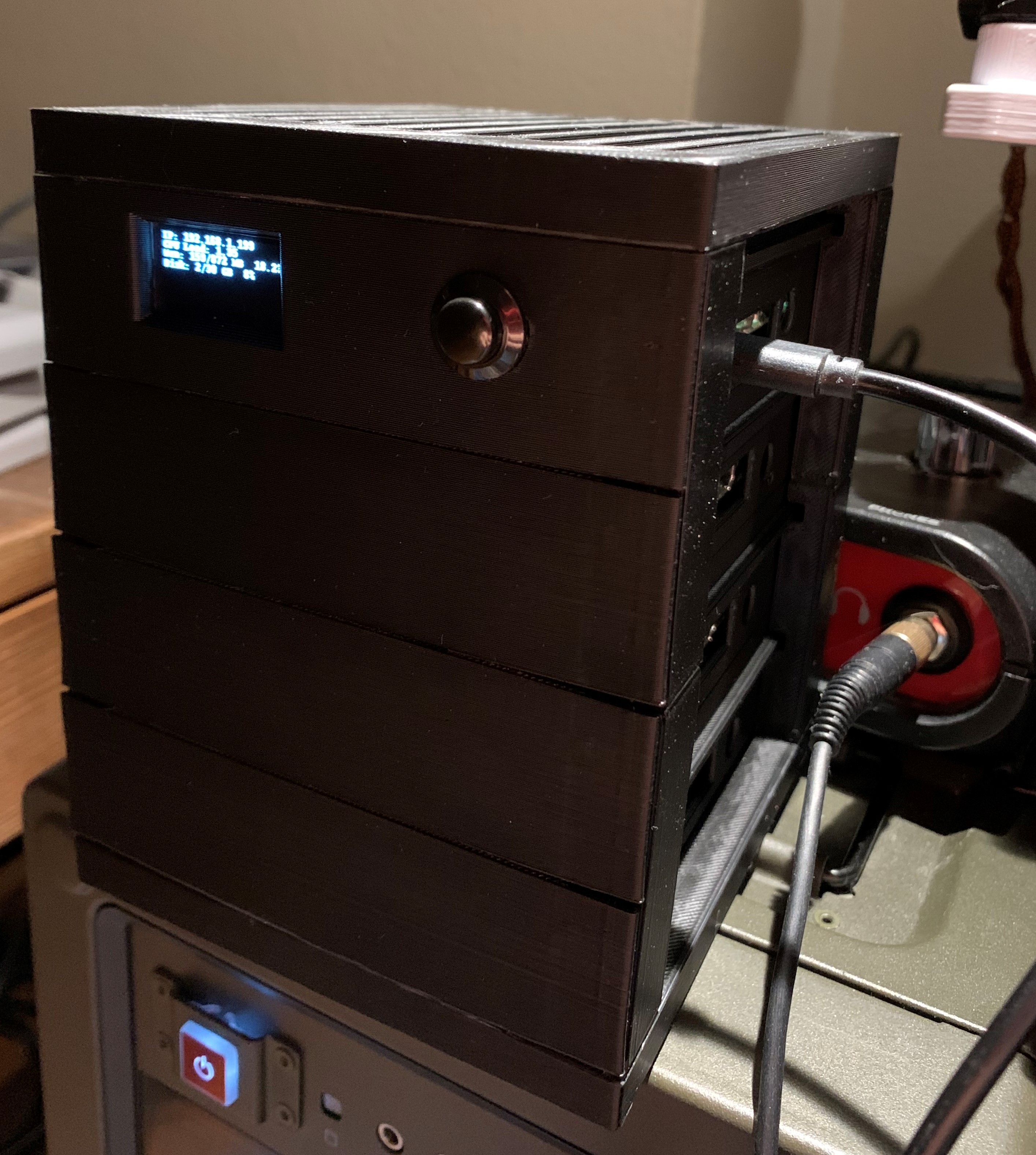 PiRack - 128x64 OLED Bay