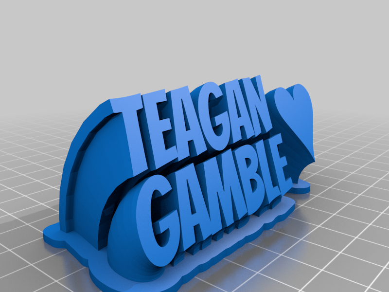 Teagan gamble stand