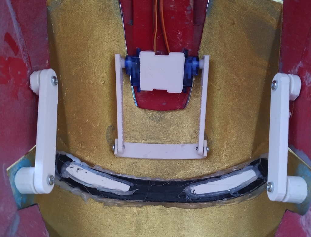 Iron Man Helmet Movement Parts