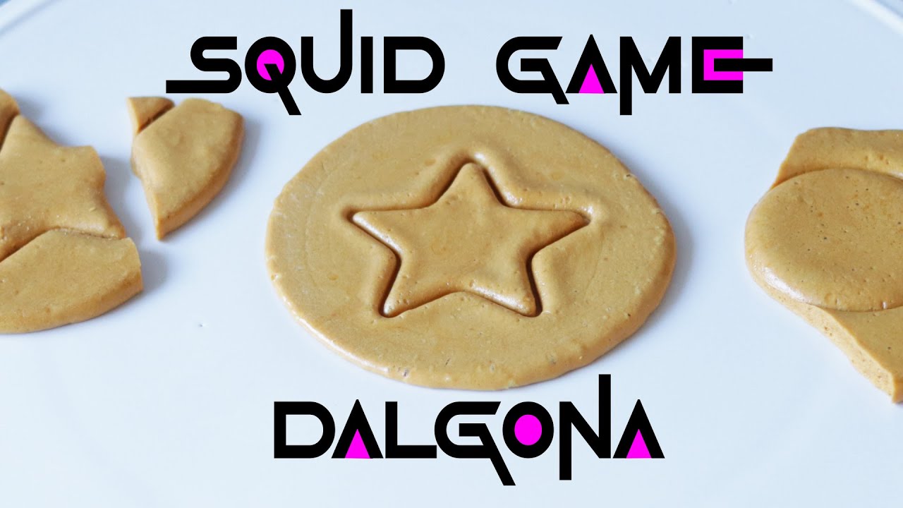 Squid Game Dalgona Cookie Cutters