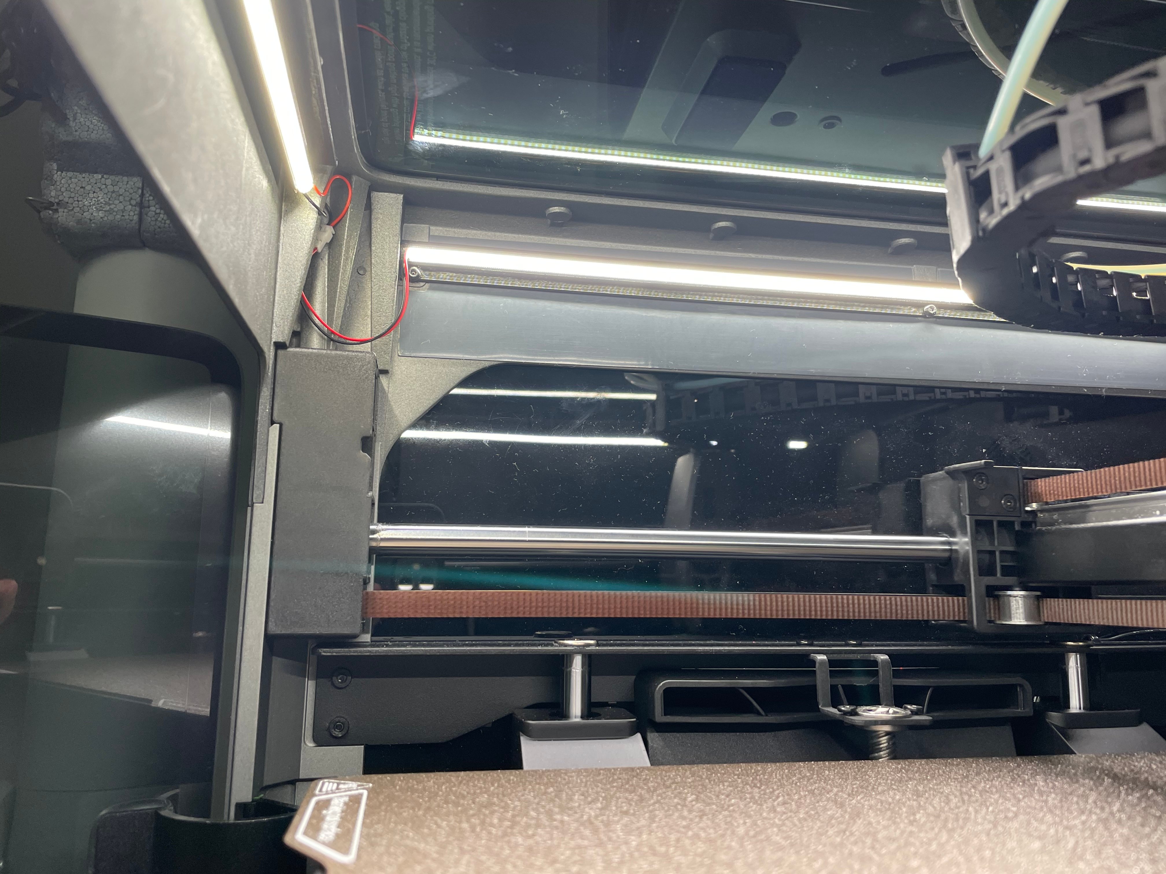 Creality K2 Pro light Licht modification Umbau