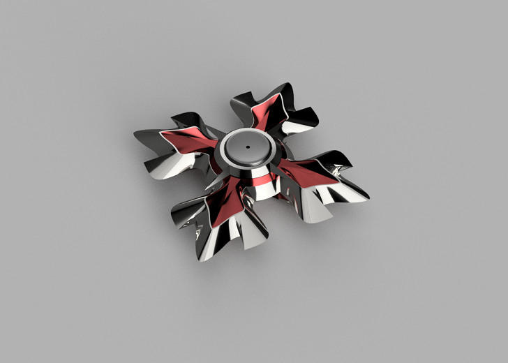 Fidget spinner (Maplesory flame throwing stars)