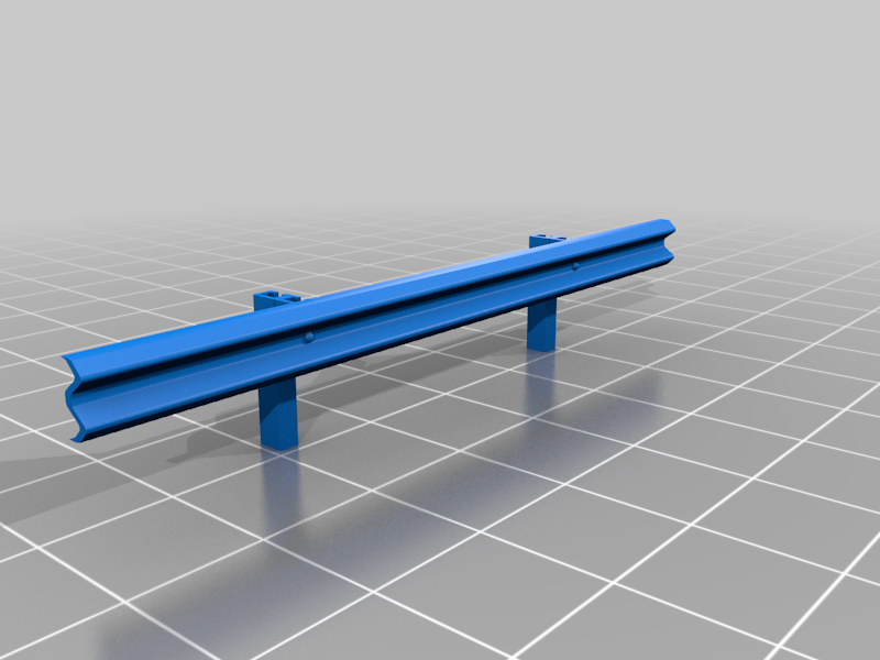 Armco Style Crash Barrier for 28mm