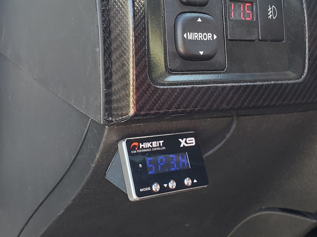 HIKEit Throttle Controller Dash Mount to Angle It Upwards