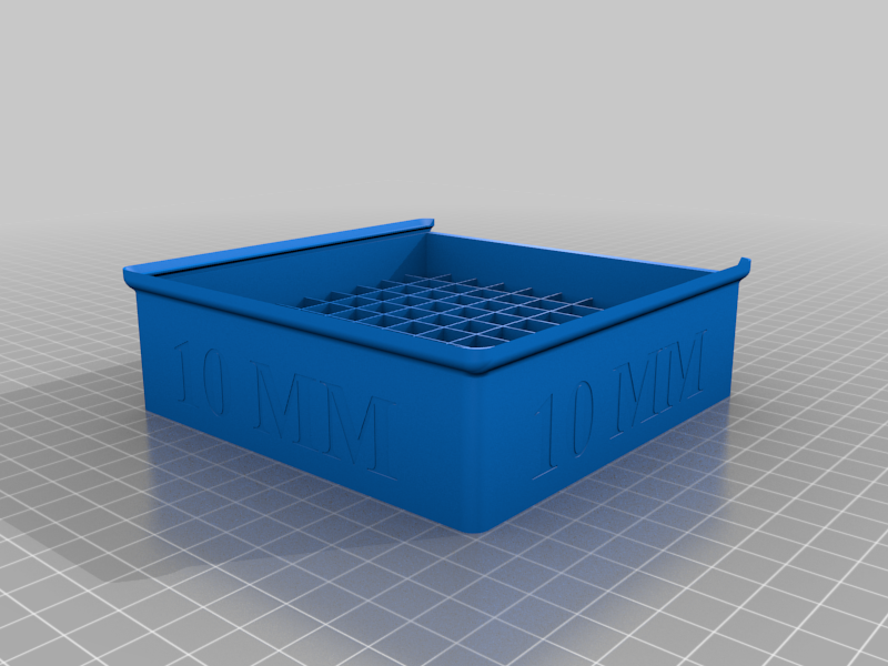 Stackable 10mm Ammo Box 100 Rounds