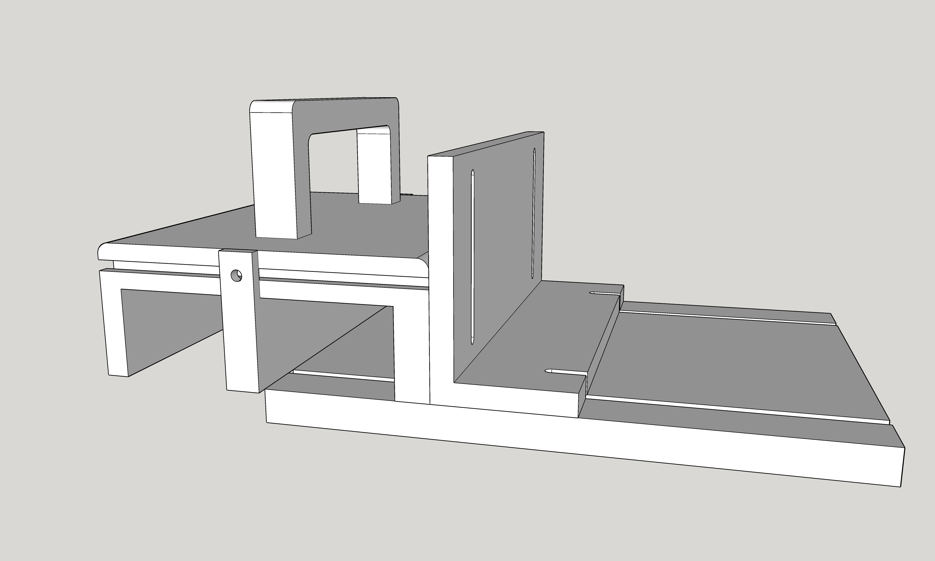 Safety Hand Push Block for table saw
