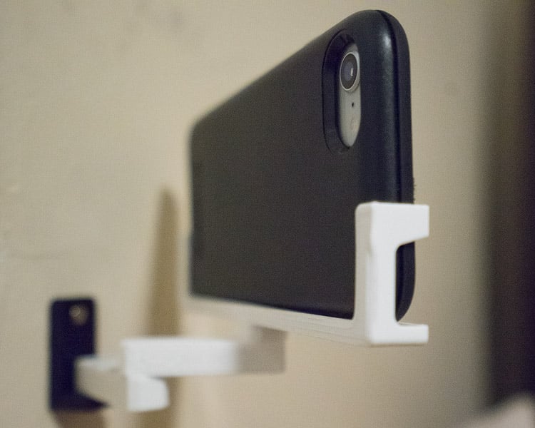 Articulated Phone Holder, Wall-mounted