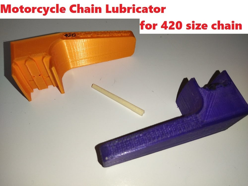 Motorcycle Chain Lubricator for 420 size chain