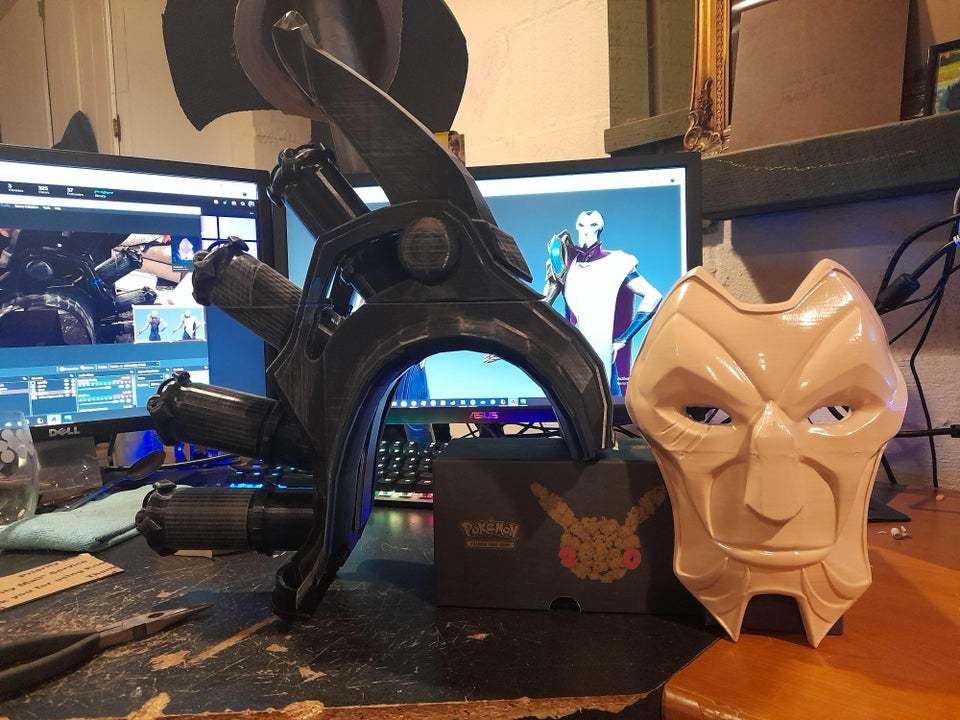 Jhin's Shoulder Cannon Cosplay Piece