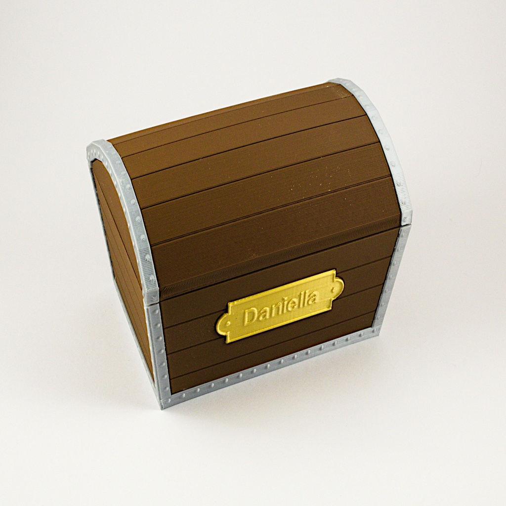 Treasure Chest with name tag