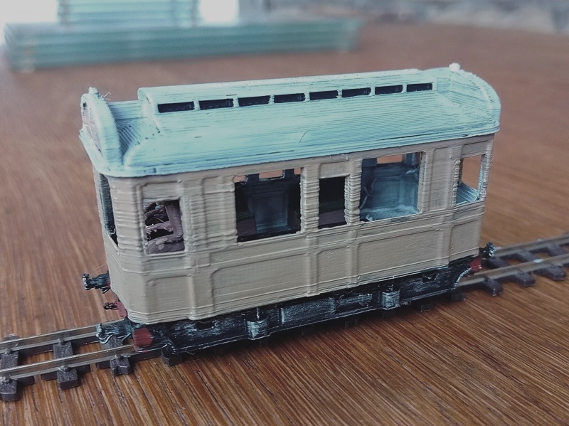 LNER style railcar for OO9