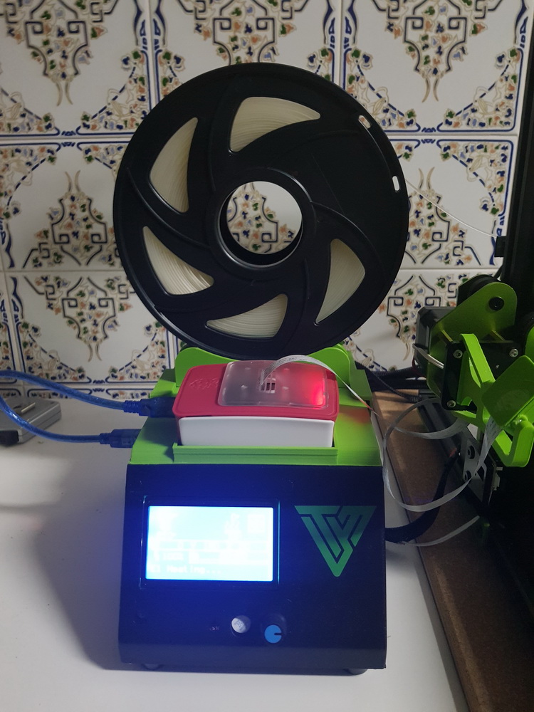 Tevo Tornado Tush Spool Holder and Pi