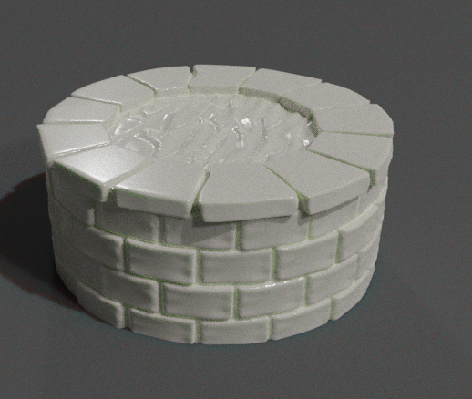 Stone well- Scatter Terrain