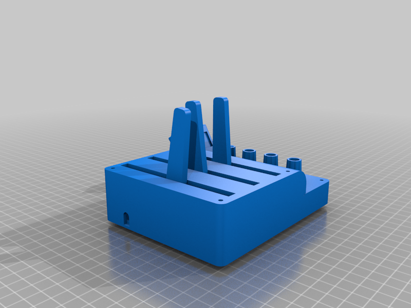 Basic throttle and knob panel