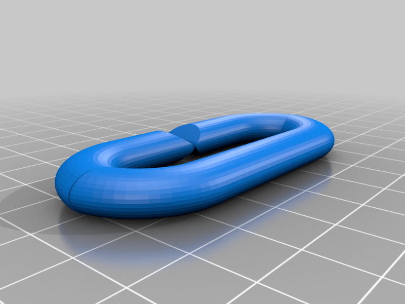 Interlocking chain link thinner