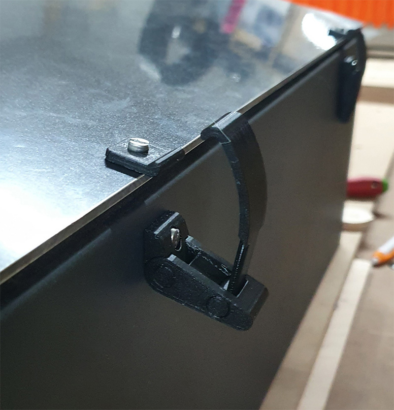 Lever Latch (print in place) 3D model