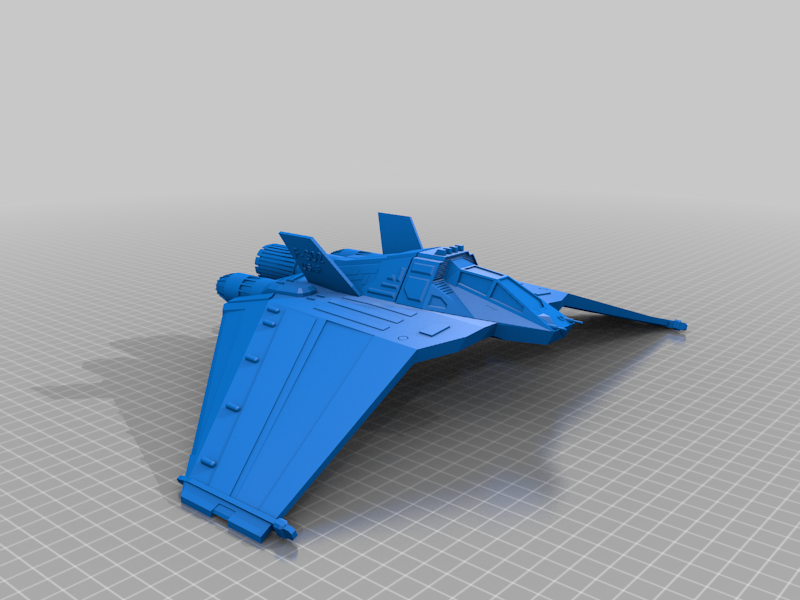F-302 from Stargate by taichl October 01, 2020 recut for simpler printing