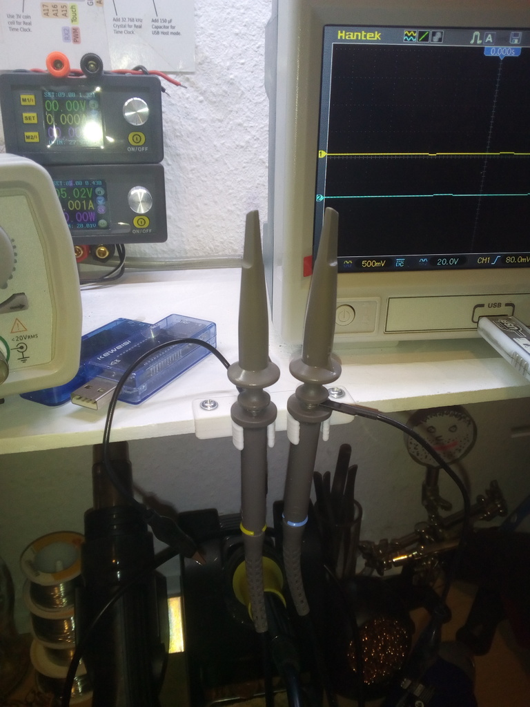 Oscilloscope & Multimeter Probe Holder