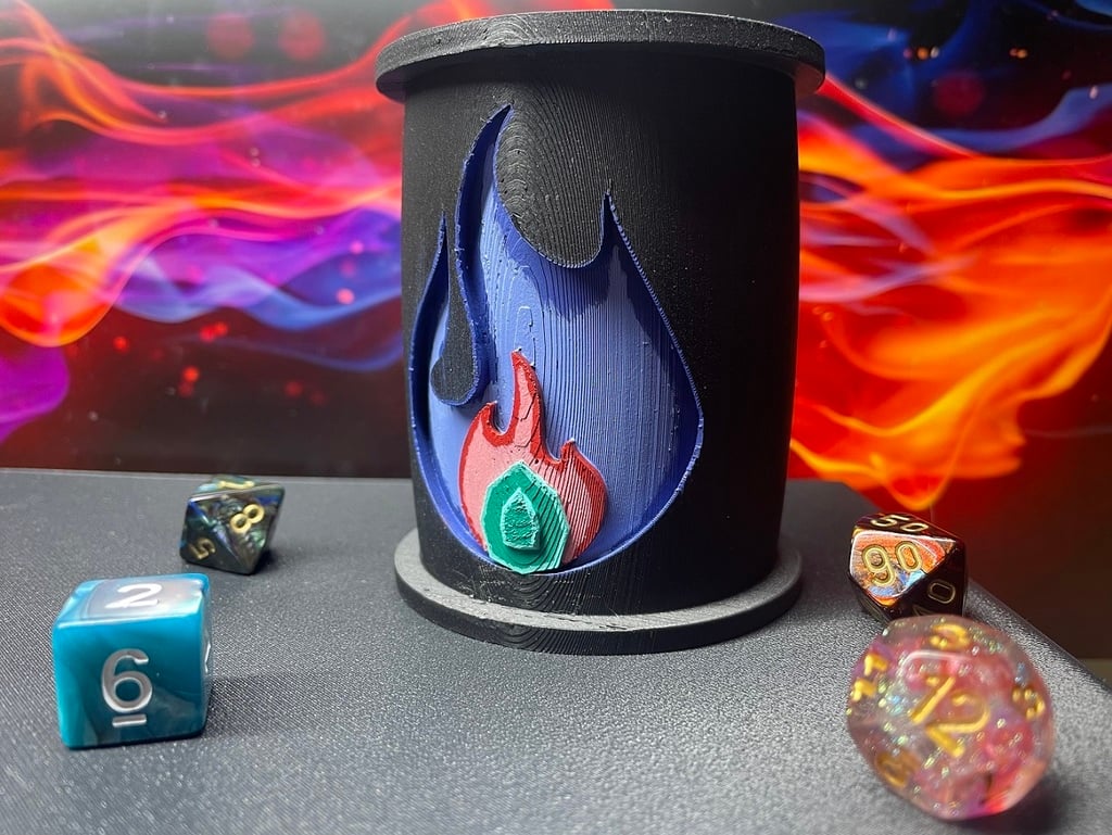 DnD Mage Dice Cup