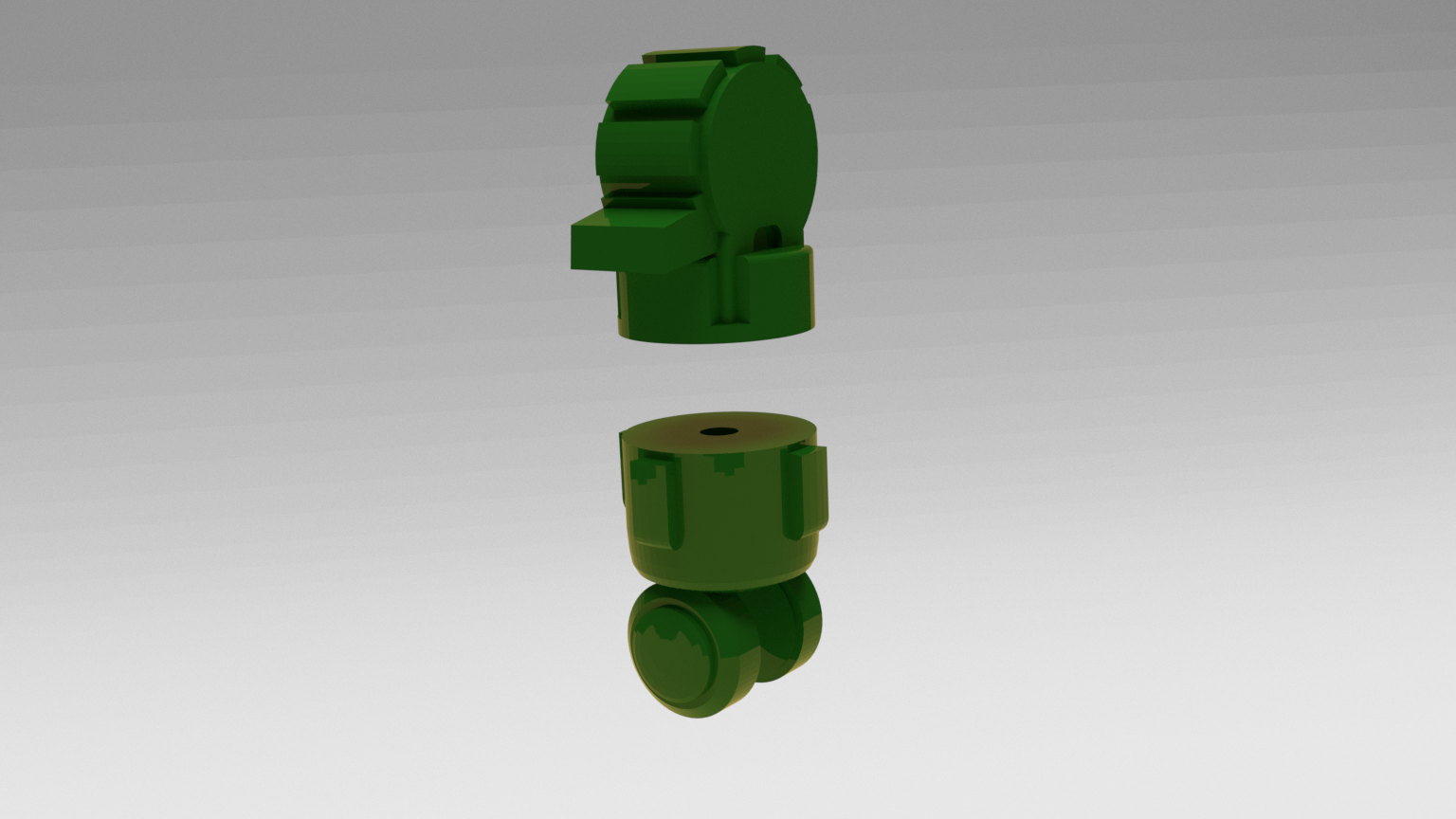 Remixed Poseable Upper Arm for Windup Automated Mausoleum