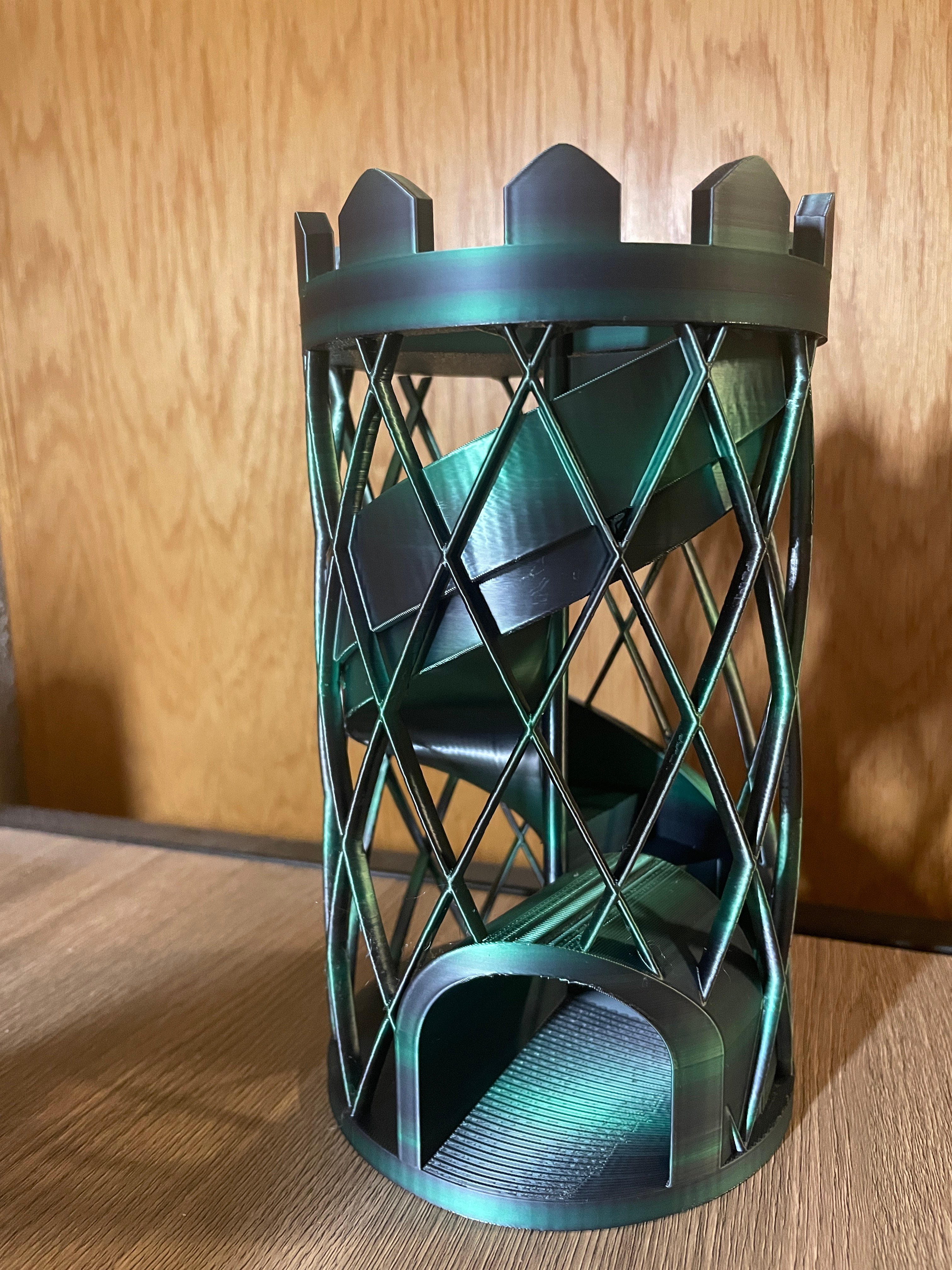 Spiral Dice Tower