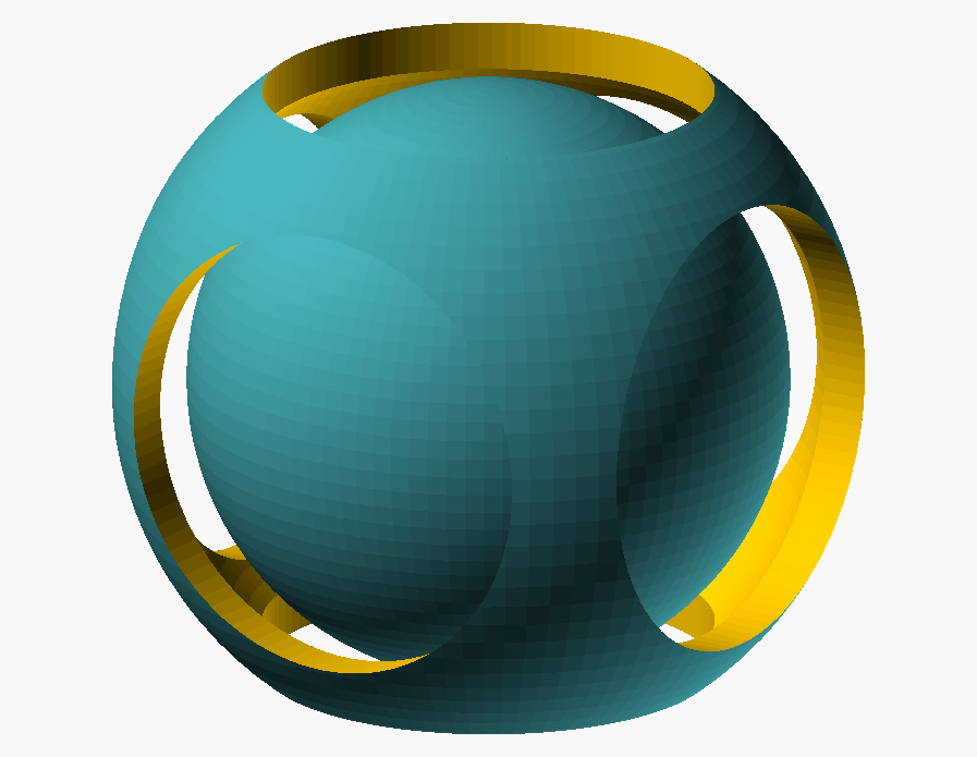 Fidget ball cube