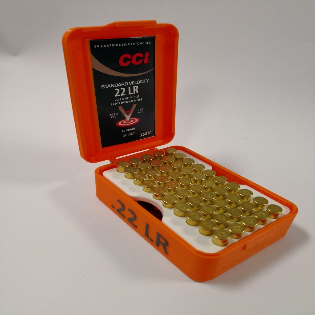 Ammo Box for .22LR 50 rounds