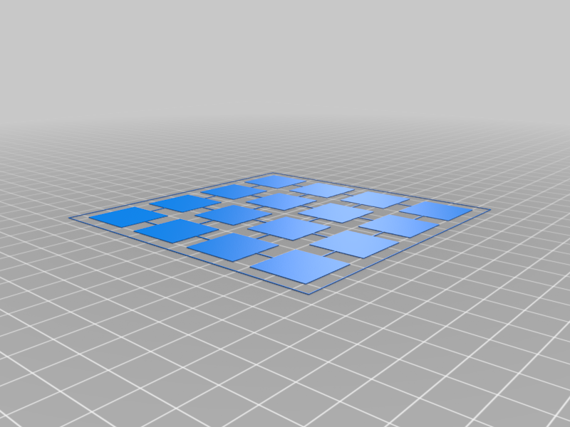 First Layer Z Height Calibration Model