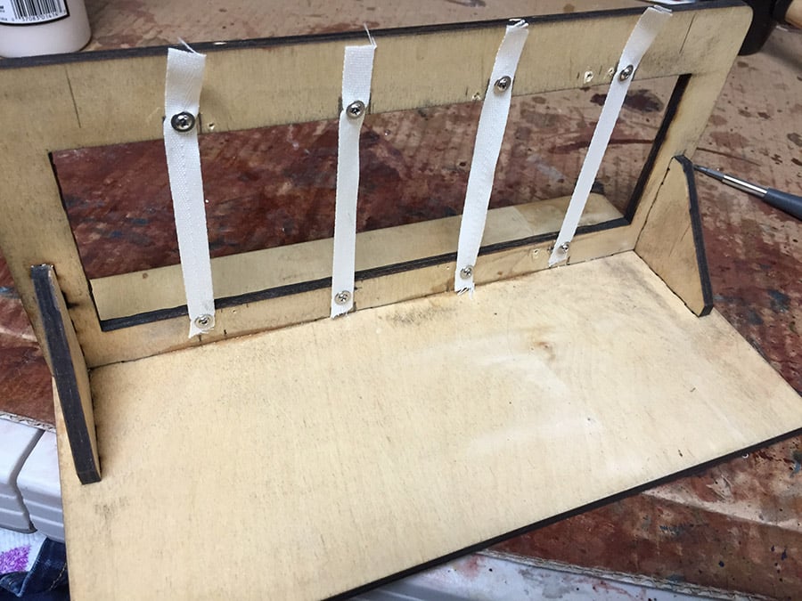 Lasercut Book Binding Frame