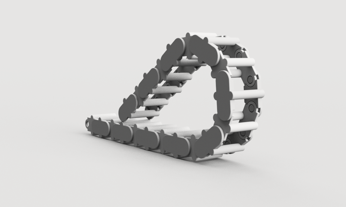 Modular cable chain