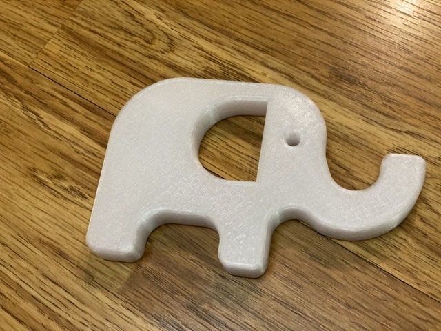 Simplistic Elephant Toy