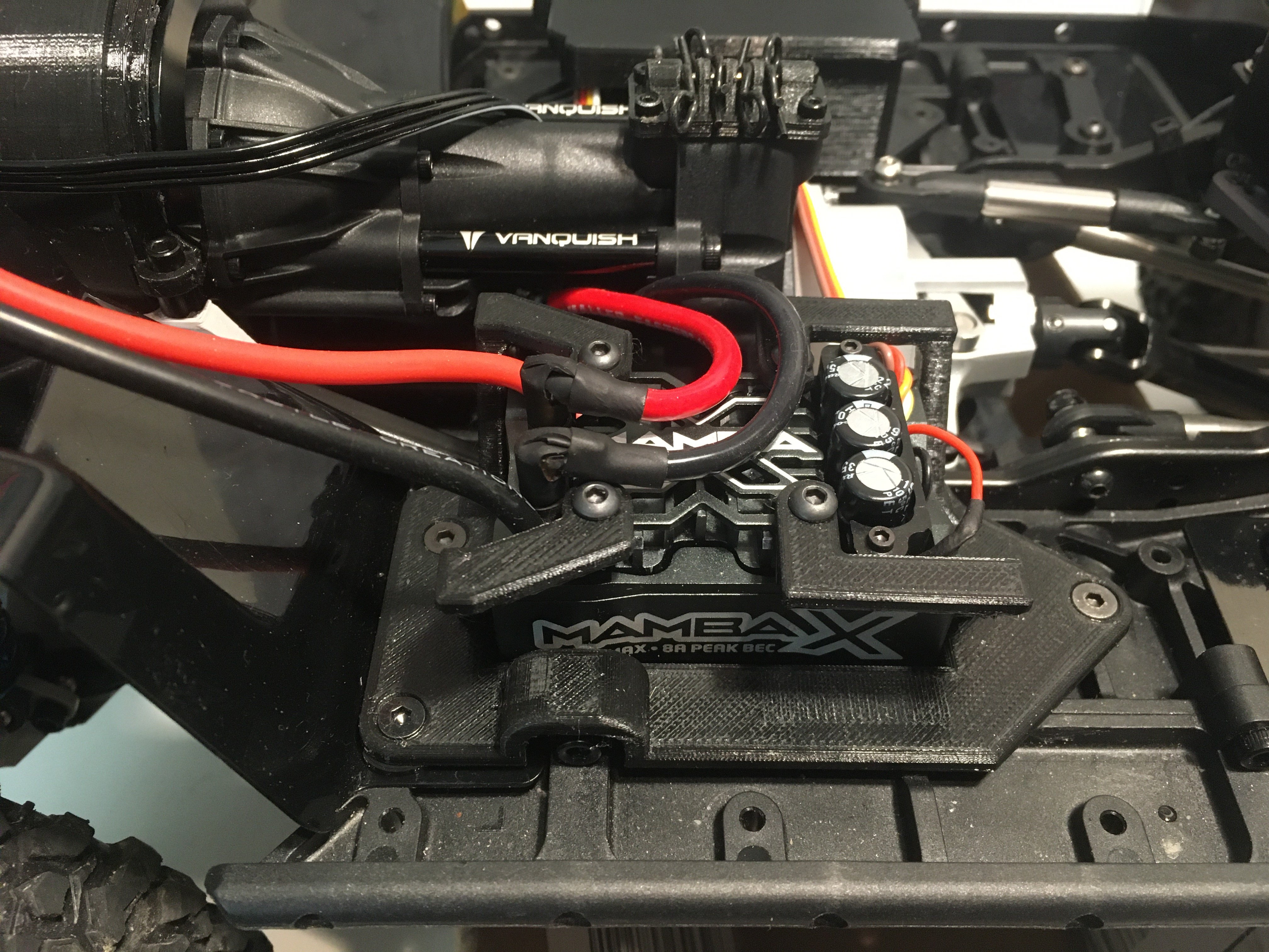 VS4-10 ESC mount (Mamba X)