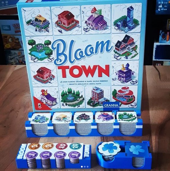 Bloom Town - Board game insert