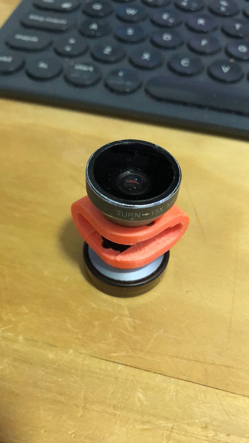 Olloclip adapter, from iPhone 5/5S to iPhone 8