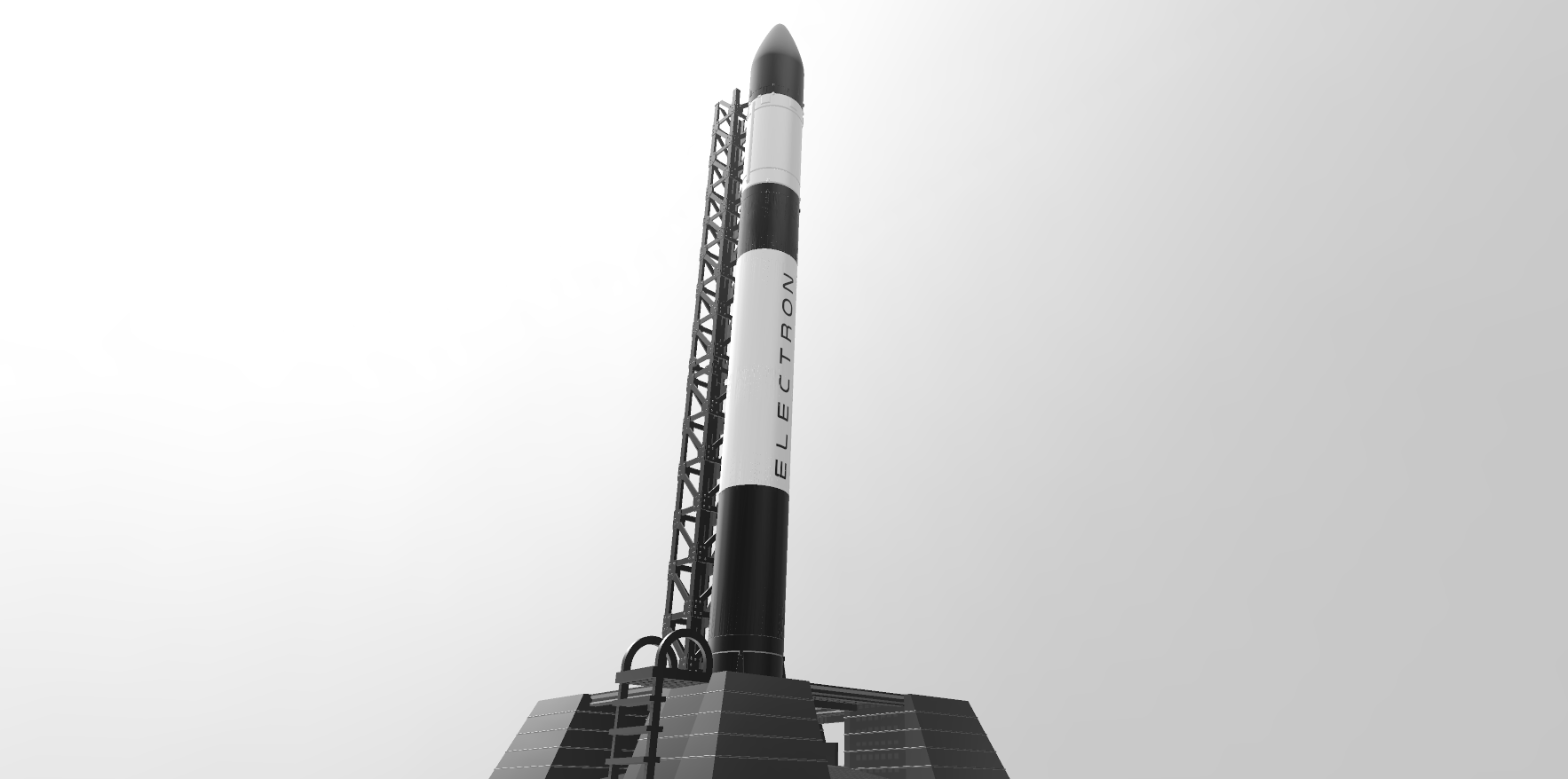 Electron rocket with modular connecting system