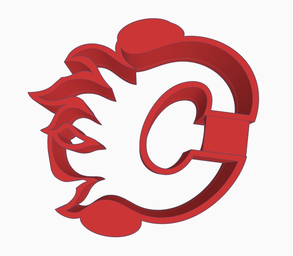 Calgary Flames Cookie Cutter