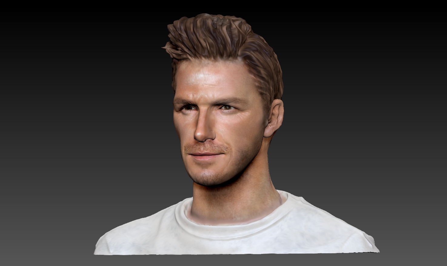 3D Model of DavidBeckham (without texure, can buy texture model)