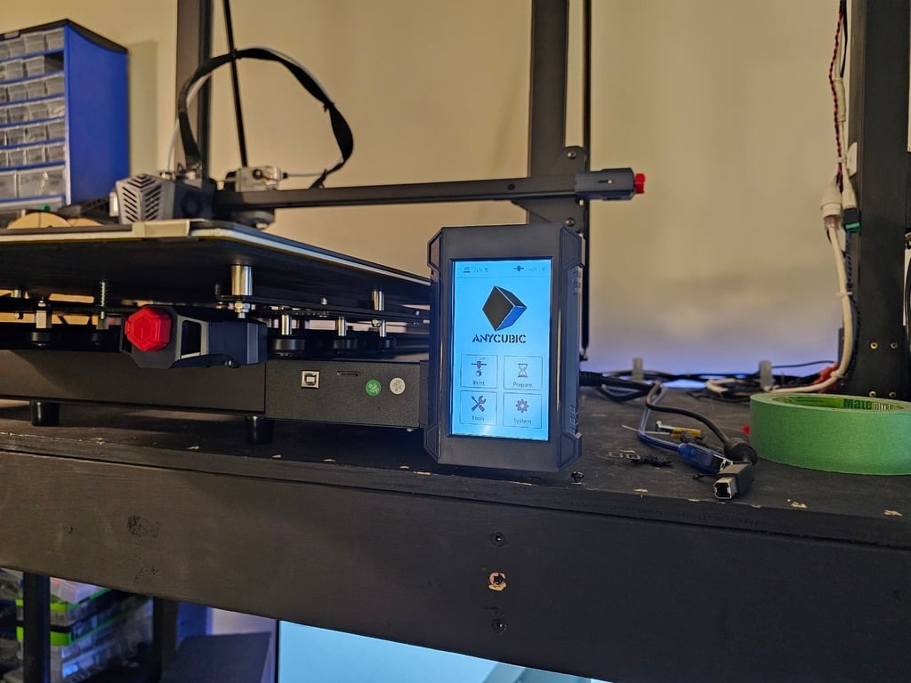 Tilting Screen Mount for Anycubic Kobra Max