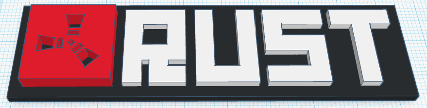 Rust Logo (Color Raised)
