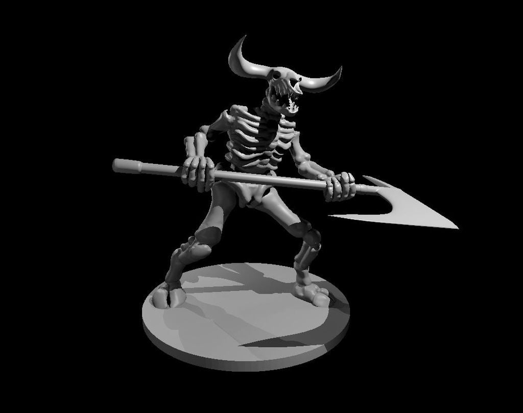 Minotaur Skeleton Updated